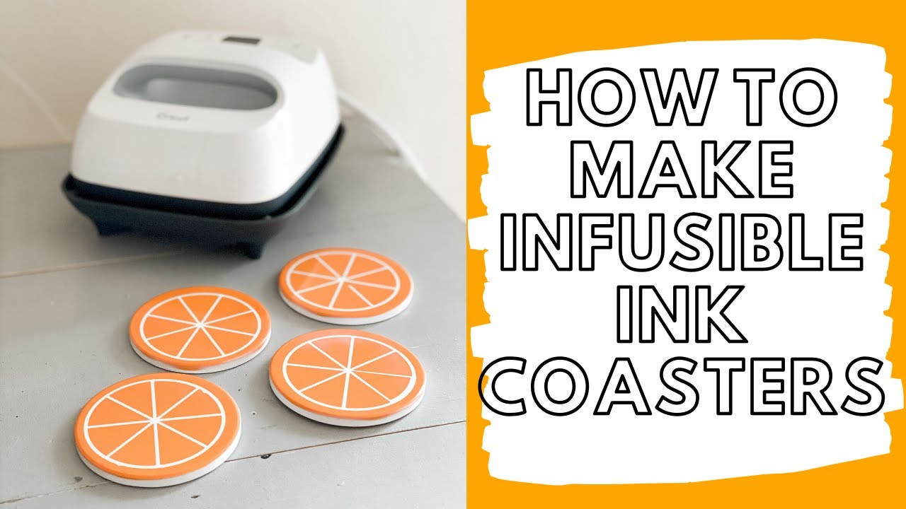 Coasters with Infusible Ink Transfer Sheets: A Great Beginner