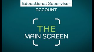 Classera EN supervisor vid2 Main Screen V1 1
