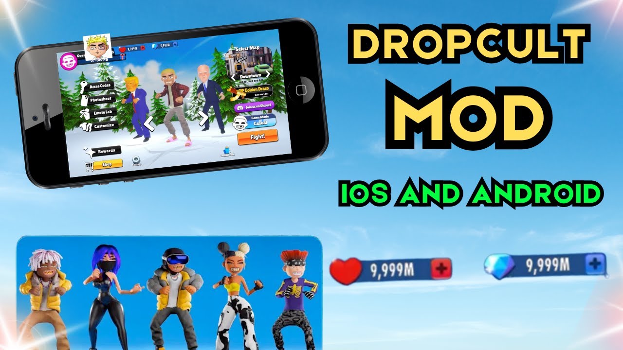 Dropcult Mod for iOS and Android - How to Get Unlimited Hearts and ...