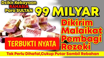 SEBUT UANGNYA SAAT ANDA MENDENGARKAN AYAT INI ?! Semoga Uang Itu Bisa datang Secepat Kilat