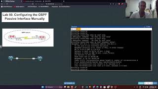 Lab 50. Configuring the OSPF Passive Interface Manually