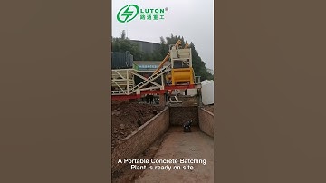 small concrete batching plant
