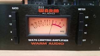 Warm Audio WA76 Tutorial