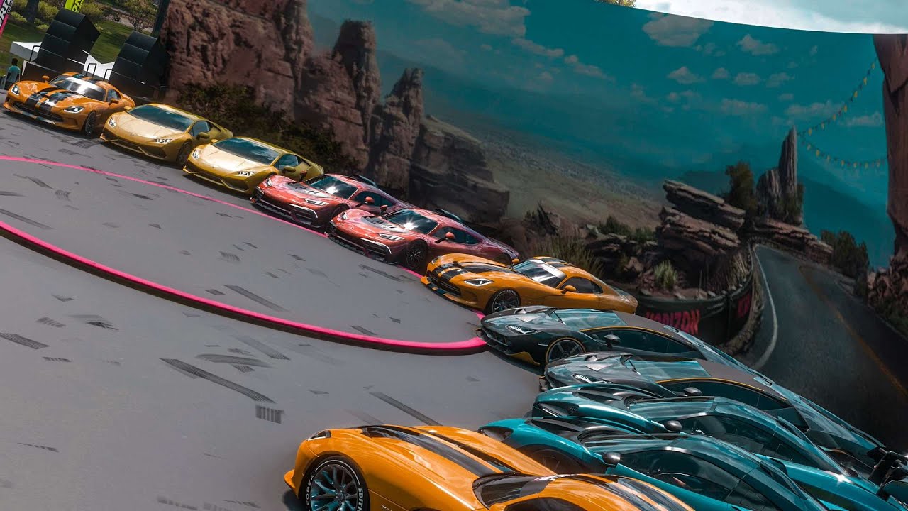 Forza Horizon 5 Throwback Car Show! Horizons Cover Cars, Highway Sprint, Drag Battles +MORE!
