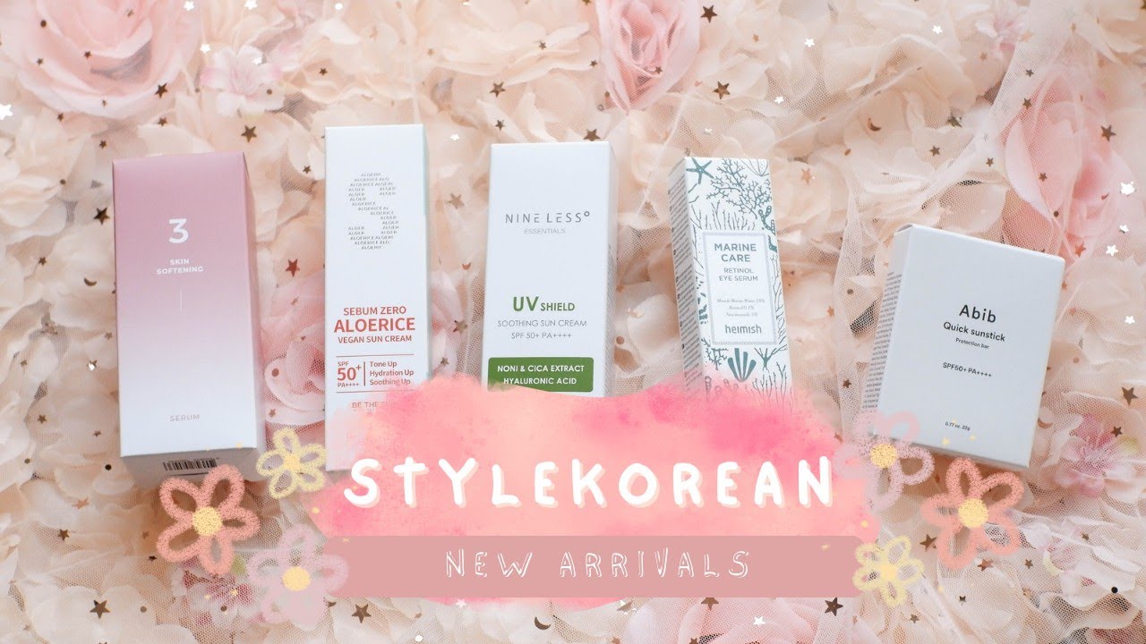 StyleKorean New Arrivals [Unboxing & Texture Shots] - YouTube