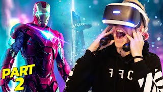 THE RISE AND FALL OF STARK TOWER | Marvel's Iron Man VR - Part 2 (PS4 Walkthrough/Gameplay)