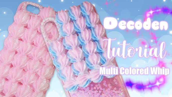 How to Color Whip for Decoden Tutorial + Watch Me Whip 3DS Case 