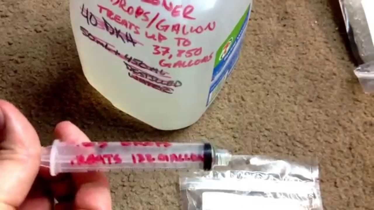 DIY Water Conditioner and Shipping Big Fish