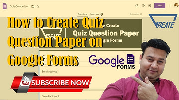 How to Create Quiz Question Paper on Google Forms | google forms quiz kaise banaye |Google form quiz