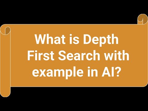 What is Depth First Search (DFS) with example? | Uninformed Search | Artificial Intelligence