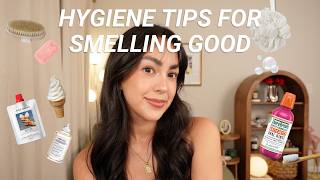 my hygiene routine and tips for smelling good (summer edition) - smell like ice cream and vanilla!