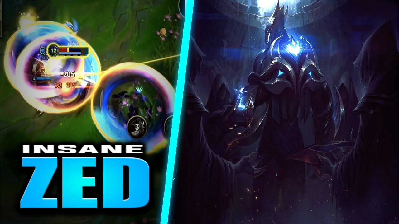 Wild Rift: Zed Yargı Mode: ON | Öğretici Zed Gameplay (Build & Runes ...