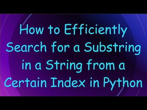 How to Efficiently