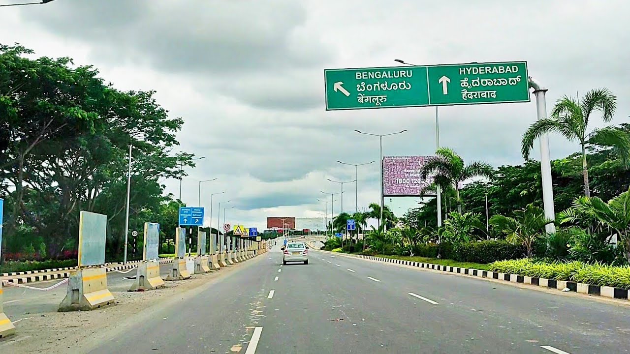 Airport Road Bangalore, MG WALK YouTube