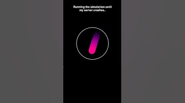 Ball bouncing simulation #adhd #music #code #space #python #physics #simulations #memes #science