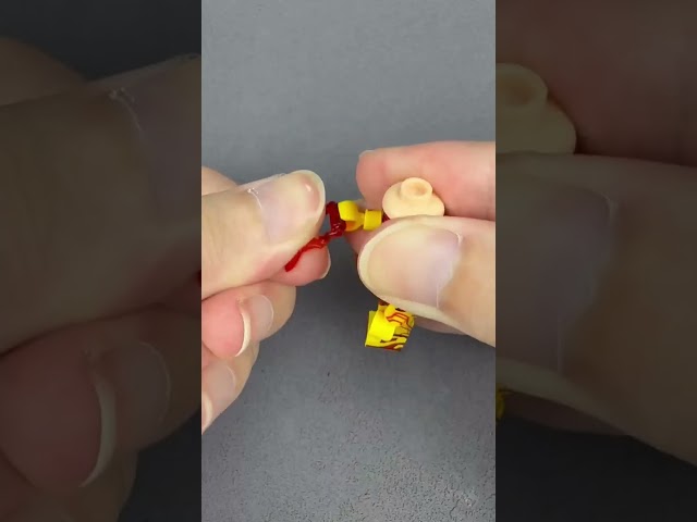 ASMR: Reverse Flash-Inspired Minifig Build ⚡ | No Talking