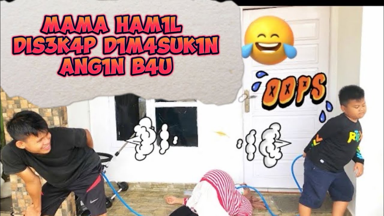 DRAMA LUCU😂 🎈 MAMA HAMIL PINGSAN & MASUKIN ANGIN B4U OLEH PAPA & AZKA SAMPE HAMIL BESAR|A3 Nanbin