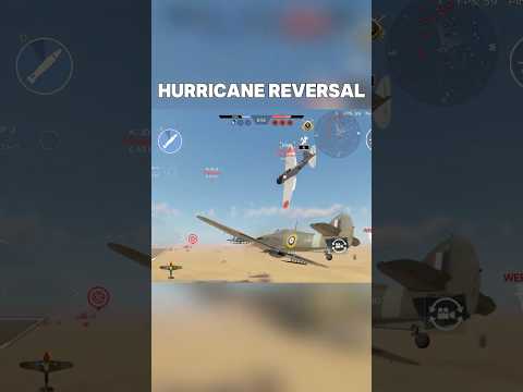 Hurricane VS Japanese Plane #warthundermobile #warthunder #warthundermobilegameplay