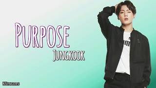 Jungkook (BTS) - Purpose (COVER) | Sub ESPAÑOL + ENGLISH | Letra | Lyrics