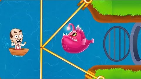 Save Daddy Gameplay All Level Solution - Pull Him Out Mobile Game