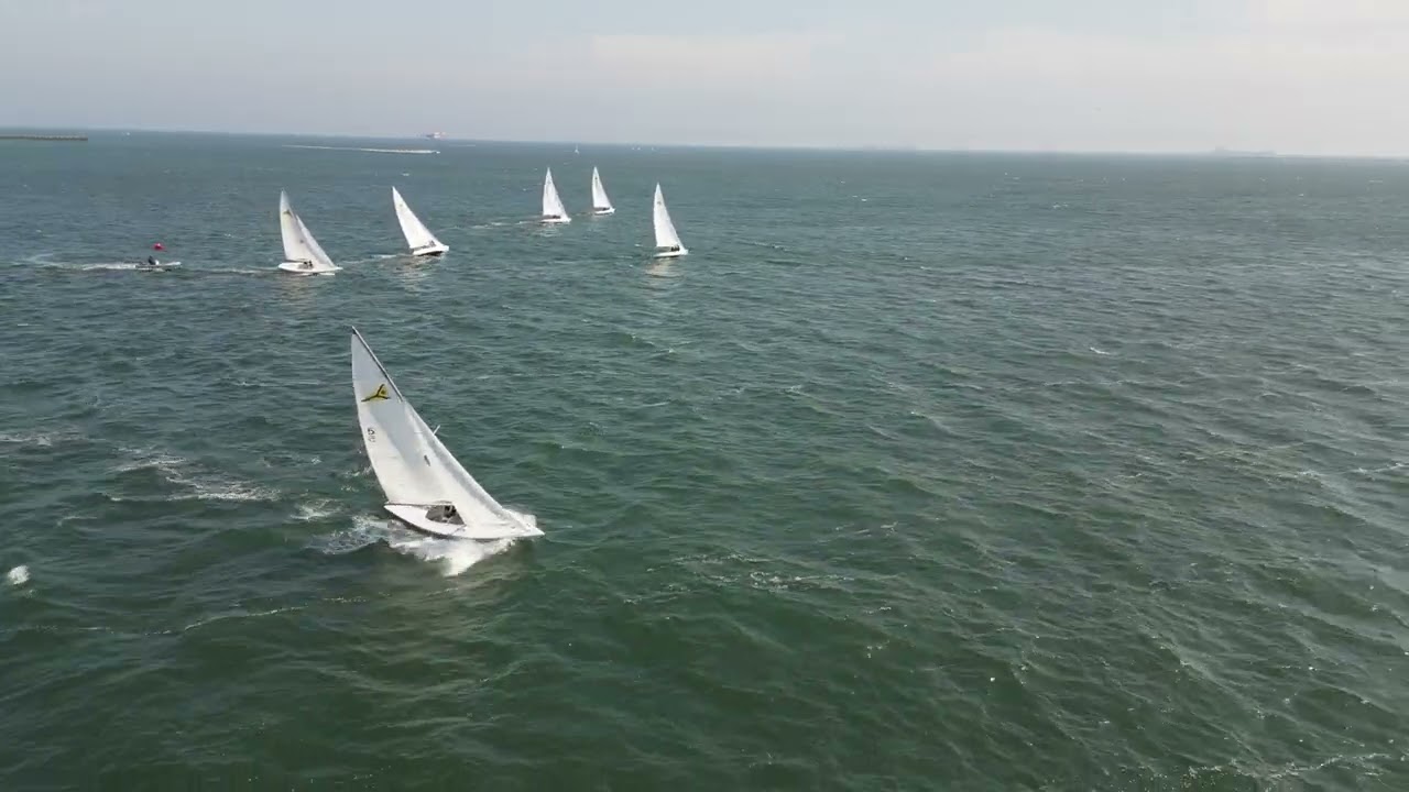 2023 Saturday Soling Regatta 4   Race 5 start
