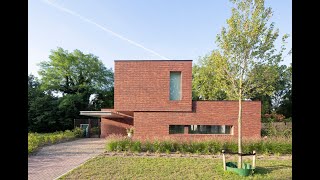 A Brickwork Orange | Villa Alders House / Joris Verhoeven Architectuur - Minimalist Architecture