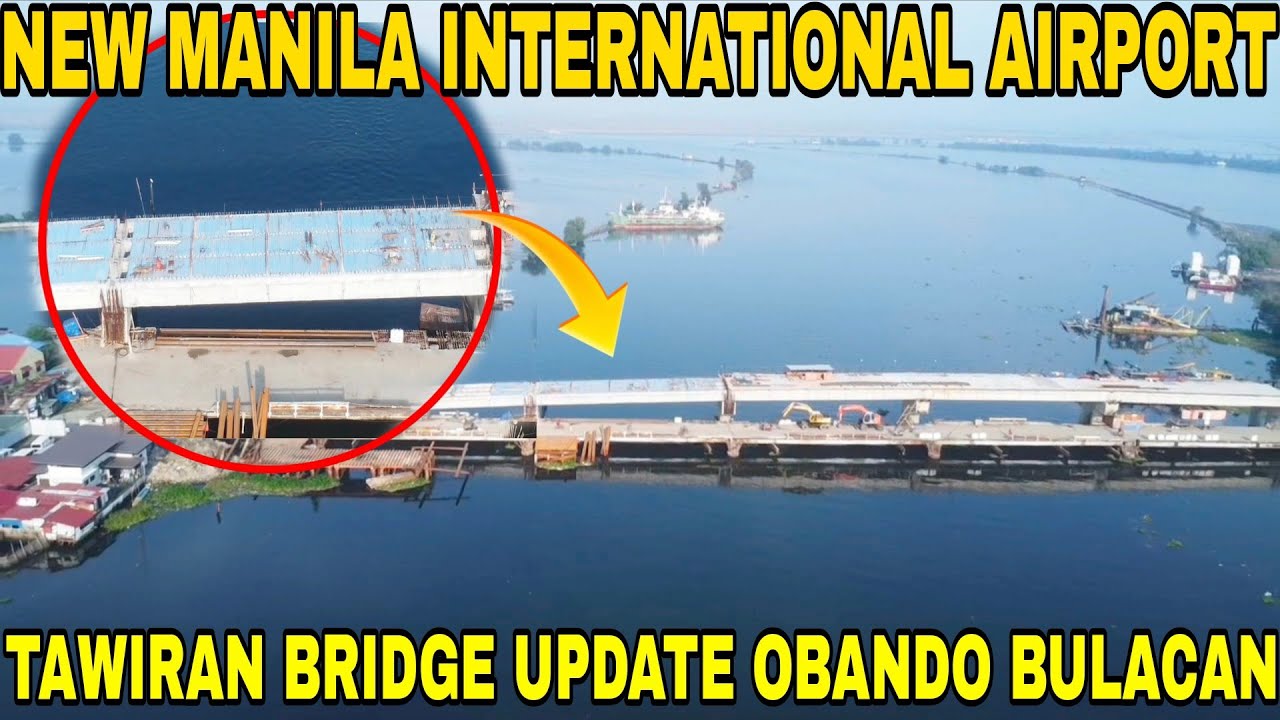 LATEST UPDATE 8-31-25 TAWIRAN BRIDGE MERON BAGONG LATAG NGA STEEL DECK ...