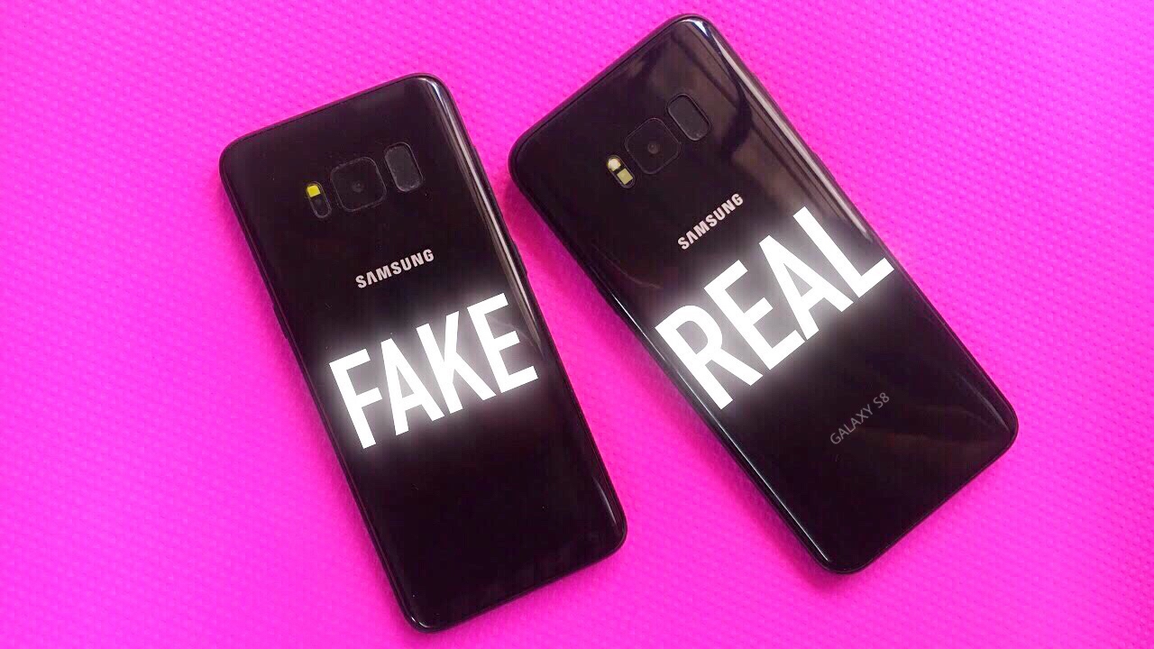 Как отличить самсунг. Реплики Samsung s8. Samsung Galaxy s8 vs s8.
