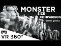 Video game MONSTERS in perspective | VR 360