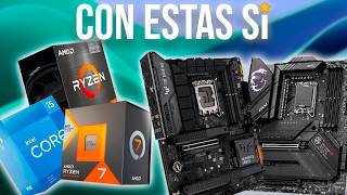La MEJOR BOARD para tu CPU en 2025 ⚡ (Intel, AM4 y AM5)