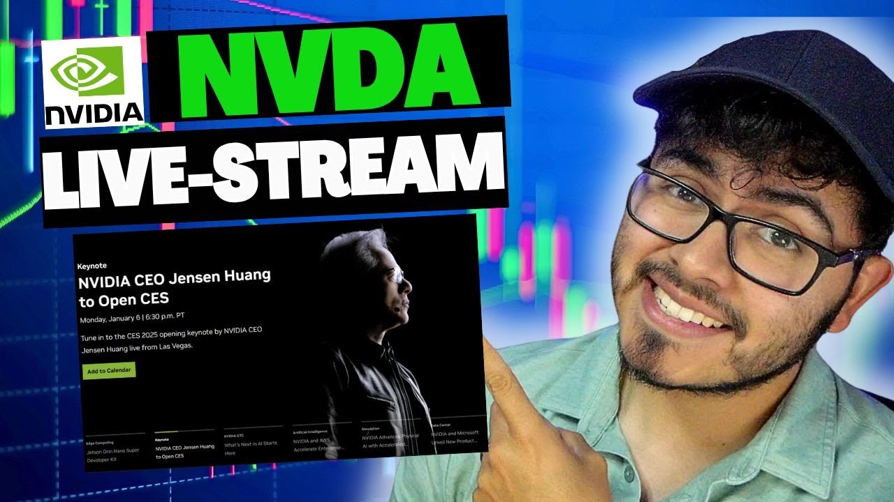 NVIDIA Stock Event -- CEO Jensen Huang Keynote at CES 2025 NVDA - YouTube