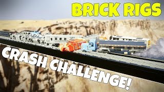 MEGA CRASH CHALLENGE! - Brick Rigs Challenge Gameplay