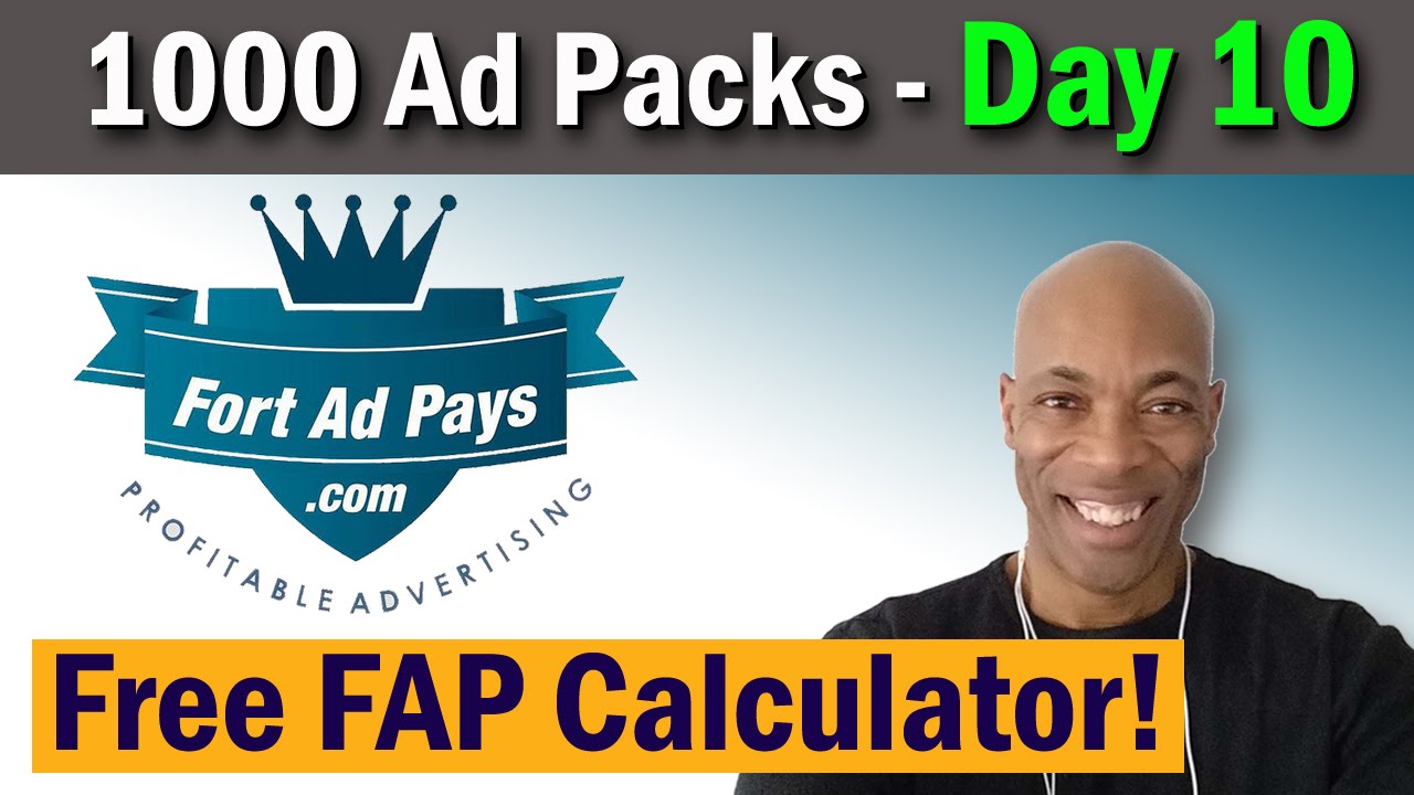 Fort ad pays calculator strategy mike dennis youtube