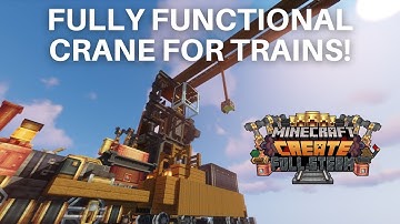Create Mod 0.5 - Functional Crane and Train