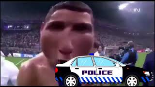 Cristiano Ronaldo siiuuu police version