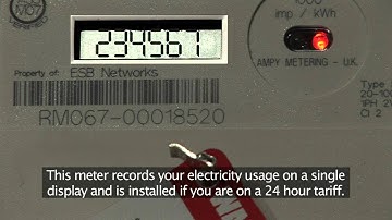 How to Read an Electronic Meter