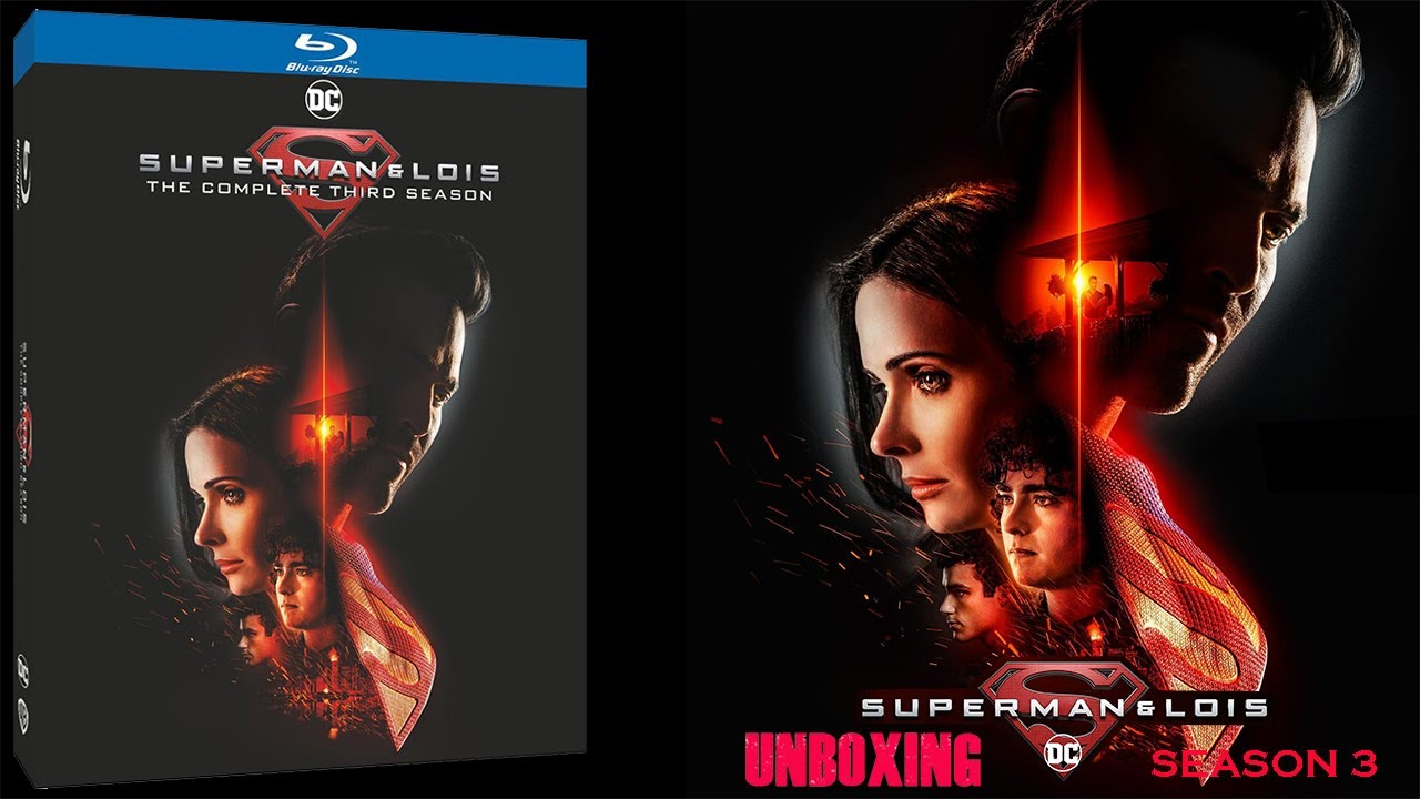 Superman & Lois Season 3 on Blu Ray (Unboxing and Review) (Tyler Hoechlin, Elizabeth Tulloch)