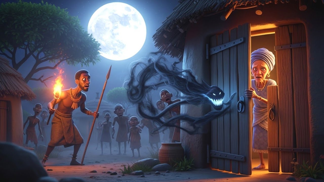 He Locked His Mother Away Every Full Moon… The Truth Shocked the Entire Village #africanfolktale