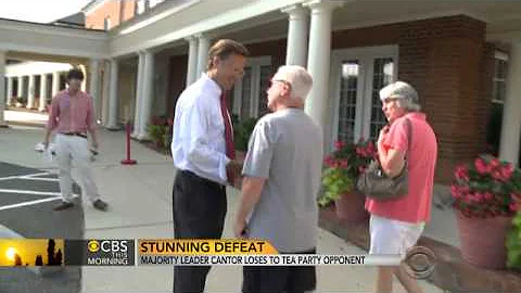 House majority leader Cantor loses to Tea Party op...