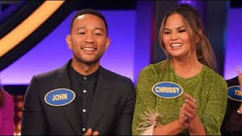 Celebrity Family Feud John Legend & Chrissy Teigen vs Vanderpump Rules