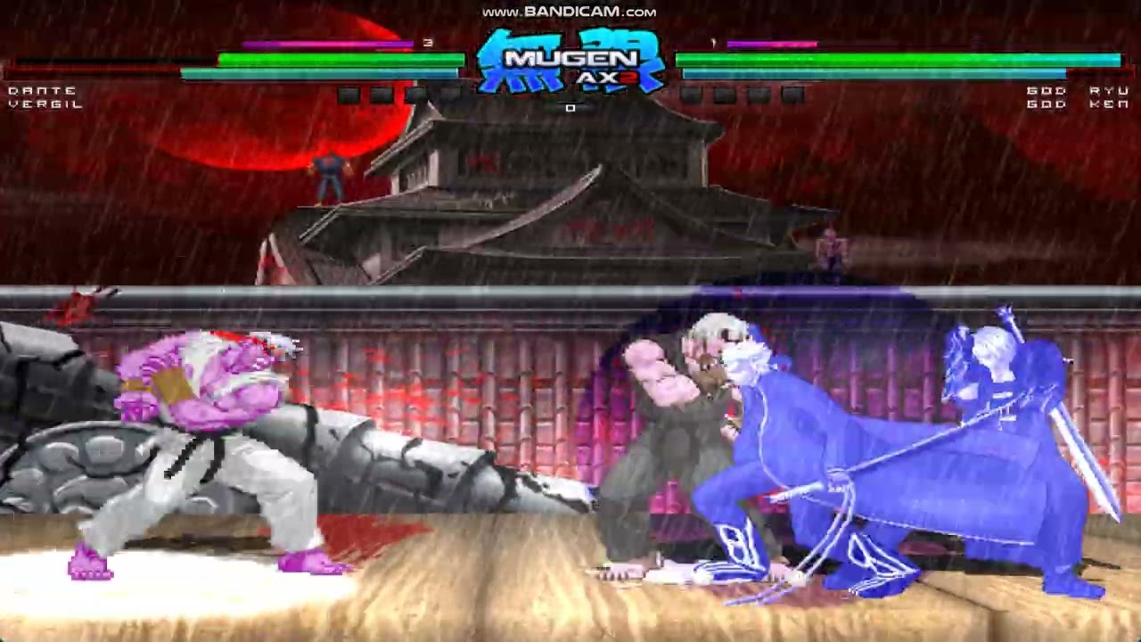 Dante & Vergil vs. God Ryu & God Ken