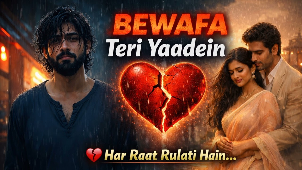 Bewafa Teri Yaadein 💔 | Har Raat Rulati Hai | Heart Touching Sad Song 2026 | New Hindi Breakup Song