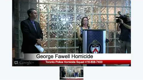 George Fawell Toronto Homicide | Aunt Appeals For ...