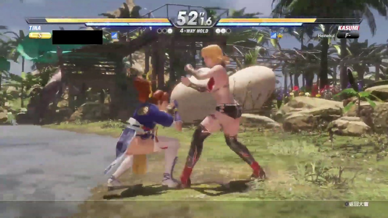 DOA6[Online]S TWN(KASUMI, TINA) v.s F- ME(KASUMI)