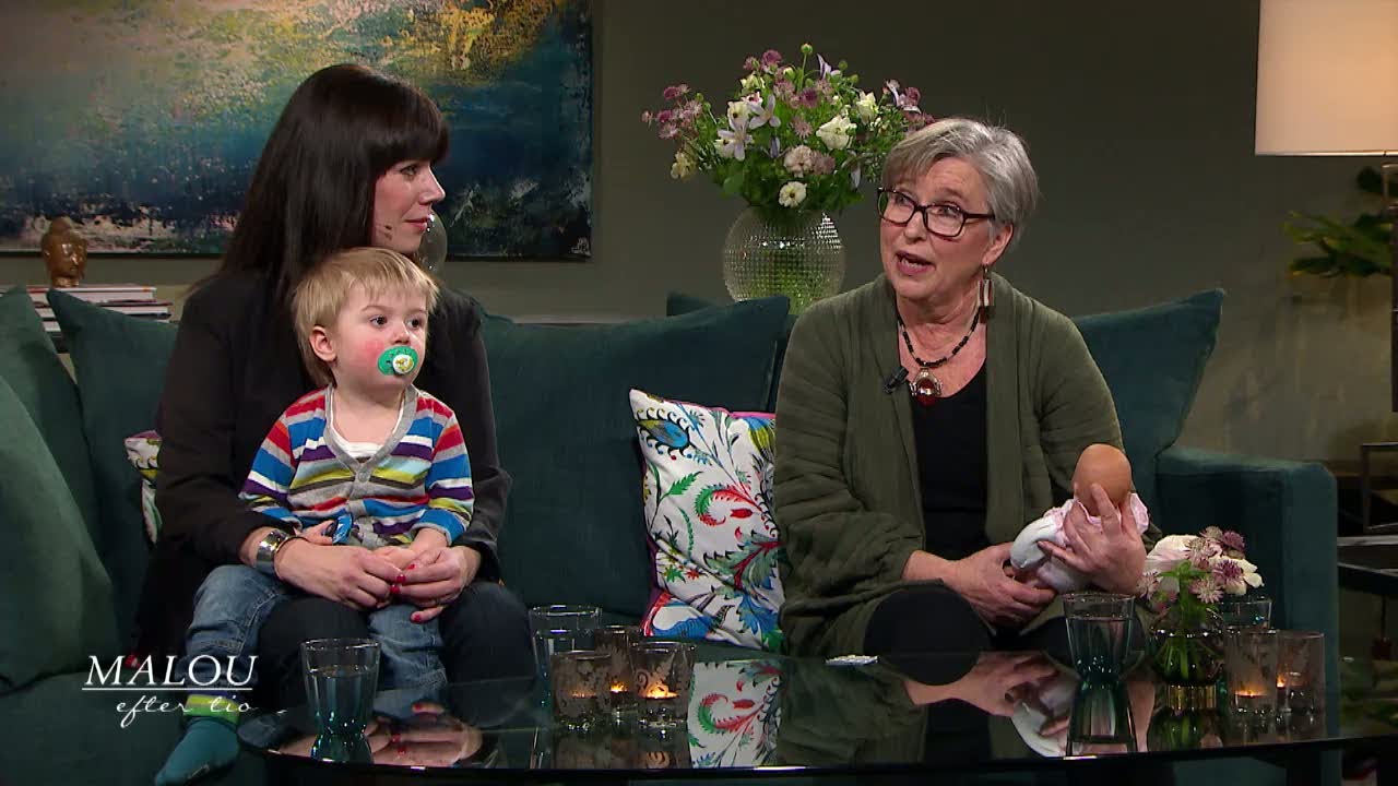 Kolik hos bebisar kan botas med akupunktur - Malou Efter tio (TV4)