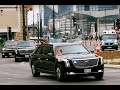 Joe Biden's Motorcade and Visit to Warsaw on March 26, 2022