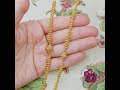 Ebay listing: Bollywood Style Necklace in 22K Yellow Gold, Weight 30g, Length 20"