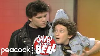 Screech Stands Up to the Bully | Saved by the Bell