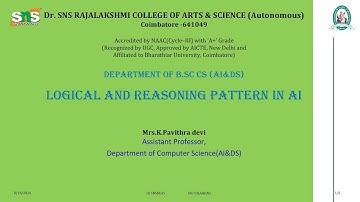 Logical and Reasoning Pattern in AI