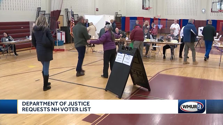 US Department of Justice requests New Hampshire voter list